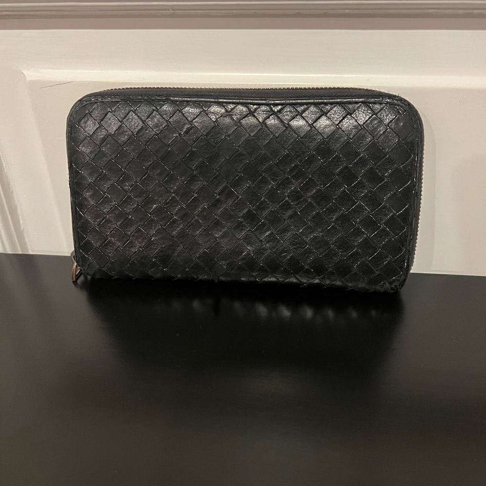 BOTTEGA VENETA zippy WALLET- black - Picture 2 of 10